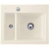 Villeroy & Boch Subway XM Flat lavello da cucina, 67802FKRHL3, Subway XM Flat crema lucido [Lavelli da Cucina > per Base Sottolavello a partire da 60 cm]