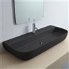 Scarabeo Glam lavabo sospeso, 181349BK, Glam nero opaco [Lavabi > Lavabi Sospesi]