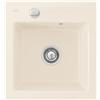 Villeroy & Boch Subway XS Flat lavello da cucina, 67812FKRHL3, Subway XS Flat crema lucido [Lavelli da Cucina > per Base Sottolavello a partire da 45 cm]