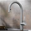 Blanco Candor rubinetto da cucina, estraibile, orientabile, 523121, Candor acciaio inox spazzolato [Rubinetteria da Cucina > Rubinetti da Cucina]