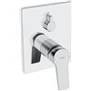 Hansa Twist rubinetto vasca da incasso, miscelatore monocomando, 89849083, Twist cromo [Rubinetteria Bagno > Rubinetteria Vasca]