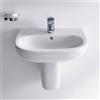 Duravit D-Code lavabo sospeso, 2310550000, D-Code bianco [Lavabi > Lavabi Sospesi]