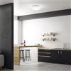 Ailati Lights by Zafferano Drum lampada a soffitto E27, LL8910, Drum [Lampade per Interni > Lampade a Soffitto]