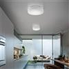 Ailati Lights by Zafferano Drum lampada a soffitto E27, LL8911, Drum [Lampade per Interni > Lampade a Soffitto]