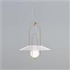 FontanaArte Setareh lampada a sospensione LED con diffusore in vetro, piccola, 4381OO+V4381/0BI, Setareh [Lampade per Interni > Lampade a Sospensione]