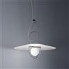 FontanaArte Setareh lampada a sospensione LED con diffusore in vetro, piccola, 4381NN+V4381BI, Setareh [Lampade per Interni > Lampade a Sospensione]