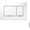 Geberit Sigma20 placca di azionamento Square, 115883KJ1, Square Sigma20 [Placche di Scarico > Placche di Scarico per WC]
