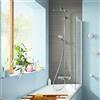 hansgrohe Croma E colonna doccia con bocca di erogazione vasca, termostatico, 27687000, Croma E cromo [Rubinetteria Bagno > Colonne Doccia]