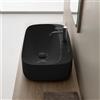 Scarabeo Moon lavabo da appoggio, 550535BK, Moon nero [Lavabi > Lavabi da Appoggio]