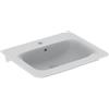 Geberit Renova Plan lavabo integrato, 122260000, Renova Plan bianco [Lavabi > Lavabi Integrati]