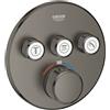 Grohe Grohtherm SmartControl rubinetto doccia da incasso con termostatico, 29121AL0, Grohtherm SmartControl hard graphite spazzolato [Rubinetteria Bagno > Rubinetteria Doccia]