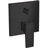 hansgrohe Metropol rubinetto vasca da incasso, miscelatore monocomando, 32545670, Metropol nero opaco [Rubinetteria Bagno > Rubinetteria Vasca]