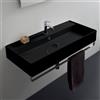 Scarabeo Teorema 2.0 lavabo sospeso, 5106R100A35BK, Teorema 2.0 nero [Lavabi > Lavabi Sospesi]