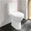 Villeroy & Boch O.novo WC a pavimento Compact con DirectFlush, versione corta, 5689R0R1, Compact O.novo bianco [WC > WC a Pavimento]