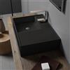 Scarabeo Teorema 2.0 lavabo sospeso, 511449BK, Teorema 2.0 nero opaco [Lavabi > Lavabi Sospesi]