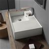 Scarabeo Teorema 2.0 lavabo sospeso, 511441BK, Teorema 2.0 bianco opaco [Lavabi > Lavabi Sospesi]