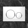 Geberit Sigma20 placca di azionamento Round, 115882KJ1, Round Sigma20 [Placche di Scarico > Placche di Scarico per WC]