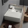 Scarabeo Teorema 2.0 lavabo sospeso, 511741BK, Teorema 2.0 bianco opaco [Lavabi > Lavabi Sospesi]