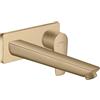 hansgrohe Talis E rubinetto lavabo a parete, 71734140, Talis E bronzo spazzolato [Rubinetteria Bagno > Rubinetteria Lavabo]