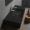 Scarabeo Teorema 2.0 lavabo sospeso, 512449BK, Teorema 2.0 nero opaco [Lavabi > Lavabi Sospesi]