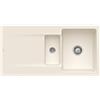 Villeroy & Boch Siluet 60 R lavello da cucina, 333701KR, Siluet 60 R crema lucido [Lavelli da Cucina > per Base Sottolavello a partire da 60 cm]