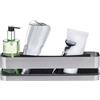Blomus NEXIO portaoggetti doccia, 68942, NEXIO acciaio inox spazzolato/nero [Accessori Bagno > Mensole Doccia]