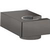 hansgrohe Porter E supporto per doccetta, 28387340, Porter E nero cromato spazzolato [Rubinetteria Bagno > Doccette / Supporti]