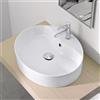 Scarabeo Wind lavabo da appoggio, 8030RBK, Wind bianco [Lavabi > Lavabi da Appoggio]