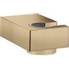 hansgrohe Porter E supporto per doccetta, 28387140, Porter E bronzo spazzolato [Rubinetteria Bagno > Doccette / Supporti]