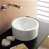 Scarabeo Giove lavabo da appoggio, 8034BK, Giove bianco [Lavabi > Lavabi da Appoggio]
