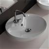 Scarabeo Shape lavabo da appoggio, 8098BK, Shape bianco [Lavabi > Lavabi da Appoggio]