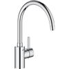 Grohe Eurosmart Cosmopolitan rubinetto da cucina, orientabile, 32843002, Eurosmart Cosmopolitan cromo [Rubinetteria da Cucina > Rubinetti da Cucina]