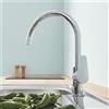 Grohe BauEdge rubinetto da cucina, orientabile, 31367001, BauEdge cromo [Rubinetteria da Cucina > Rubinetti da Cucina]