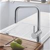 Grohe Minta rubinetto da cucina, estraibile, orientabile, 32322DC2, Minta supersteel [Rubinetteria da Cucina > Rubinetti da Cucina]