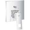 Grohe Eurocube rubinetto vasca da incasso, miscelatore monocomando, 24062000, Eurocube cromo [Rubinetteria Bagno > Rubinetteria Vasca]