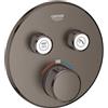 Grohe Grohtherm SmartControl termostatico, per vasca & doccia, 29119AL0, Grohtherm SmartControl hard graphite spazzolato [Rubinetteria Bagno > Rubinetteria Doccia]