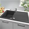 Grohe K400 lavello da cucina, 31640AP0, K400 K400 granito nero [Lavelli da Cucina > per Base Sottolavello a partire da 50 cm]