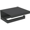 Cosmic The Grid porta rotolo, WJC268A0059036, 2683659 The Grid nero opaco [Accessori Bagno > Porta Rotolo]
