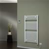 HSK Line termoarredo, funzionamento puramente elettrico, 800122-G-04-404R, Line bianco [Radiatori > Termoarredo]