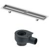 TECE drainline corpo incasso per canalina doccia, DN 50, 600700+650001, drainline [Canaline Doccia e Scarichi Bagno > Canaline Doccia]