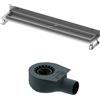 TECE drainline corpo incasso per canalina doccia, per installazione in piano DN 40, 600901+650000, drainline [Canaline Doccia e Scarichi Bagno > Canaline Doccia]