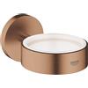 Grohe Essentials supporto, 40369DL1, Essentials warm sunset spazzolato [Accessori Bagno > Accessori per Accessori Bagno]