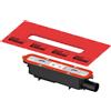 TECE drainprofile corpo incasso per canalina doccia, per installazione in piano DN 40, 673002, drainprofile [Canaline Doccia e Scarichi Bagno > Canaline Doccia]