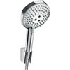 hansgrohe Raindance Select S set doccia con supporto, 3 tipi di getto, 27668000, Raindance Select S cromo [Rubinetteria Bagno > Set Doccia]