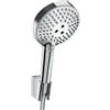 hansgrohe Raindance Select S set doccia con supporto, 3 tipi di getto, 27669000, Raindance Select S cromo [Rubinetteria Bagno > Set Doccia]