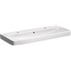Geberit Smyle Square lavabo doppio, 500253018, Smyle Square bianco [Lavabi > Lavabi Doppi]