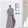 Decor Walther BASIC gancio portasciugamani, 0530460, BA HAK4 BASIC nero opaco [Accessori Bagno > Portasciugamani]