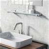 Zack CARVO mensola, 40486, CARVO satinato/acciaio inox spazzolato [Accessori Bagno > Mensole]