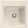 Villeroy & Boch Subway 50 S Flat lavello da cucina, 33151FFUHL3, Subway 50 S Flat ivory [Lavelli da Cucina > per Base Sottolavello a partire da 50 cm]