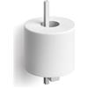Zack CARVO porta rotolo di riserva, 40481, CARVO acciaio inox spazzolato [Accessori Bagno > Porta Rotolo]